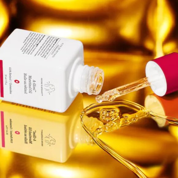 $35 PRICE DROP ✅ Drunk Elephant A-Gloei Retinol Oil ~ 1oz ✨ BNIB - Picture 5 of 11